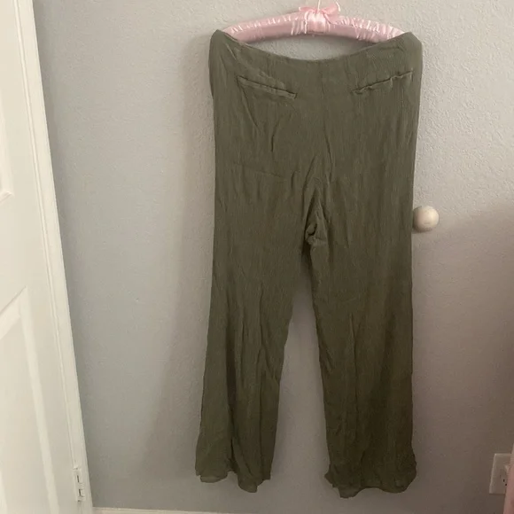 & Other Stories Green Pants - Picture 3 of 7